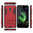 Slim Armour Tough Shockproof Case & Stand for Nokia 2.1 - Red